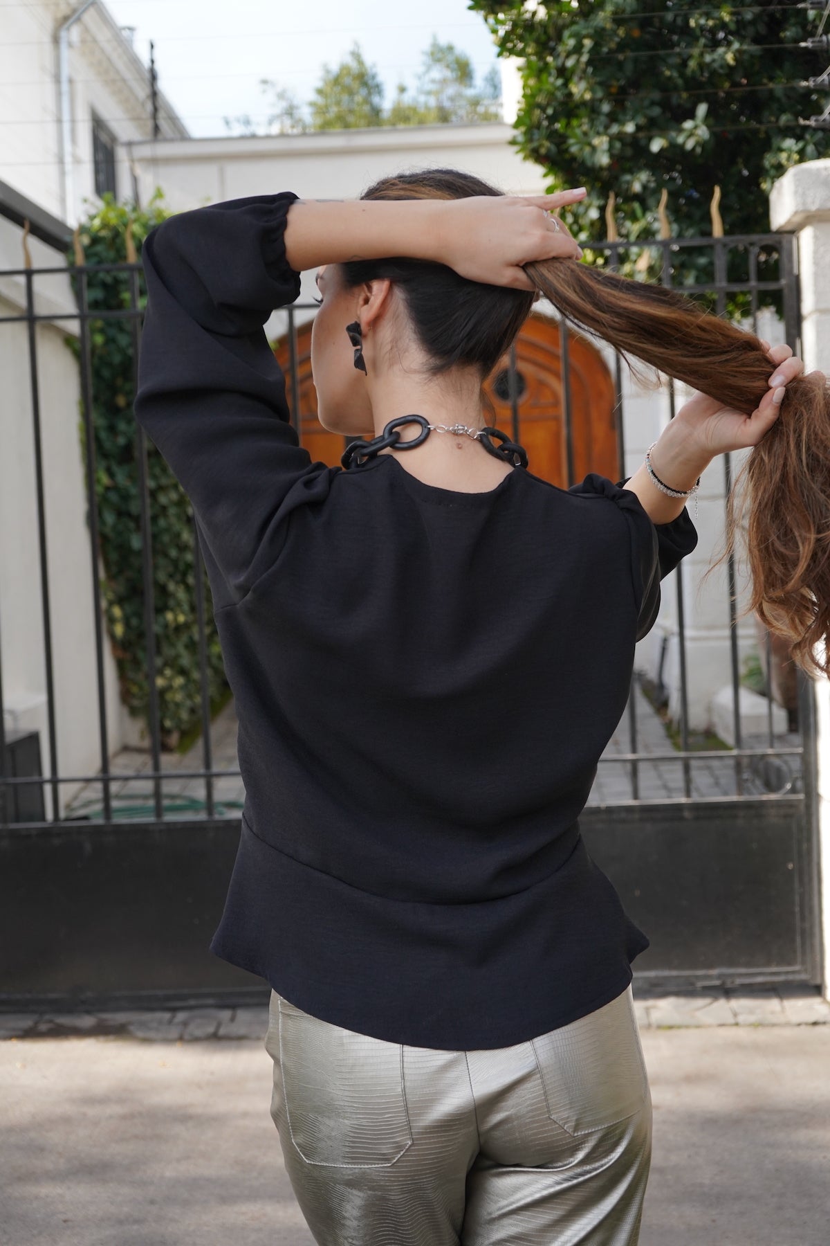 Blusa Mila Negra