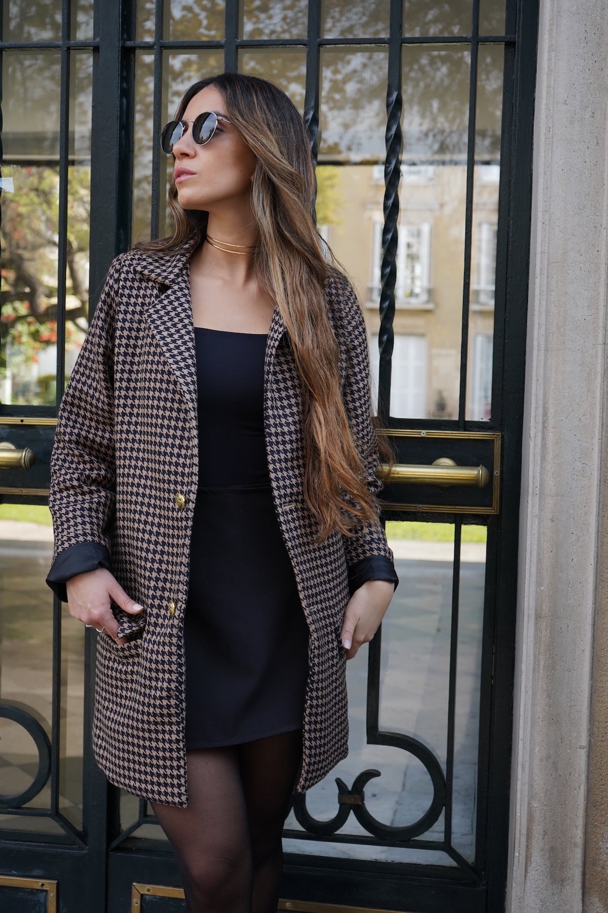 Blazer Roberta Piel de poule