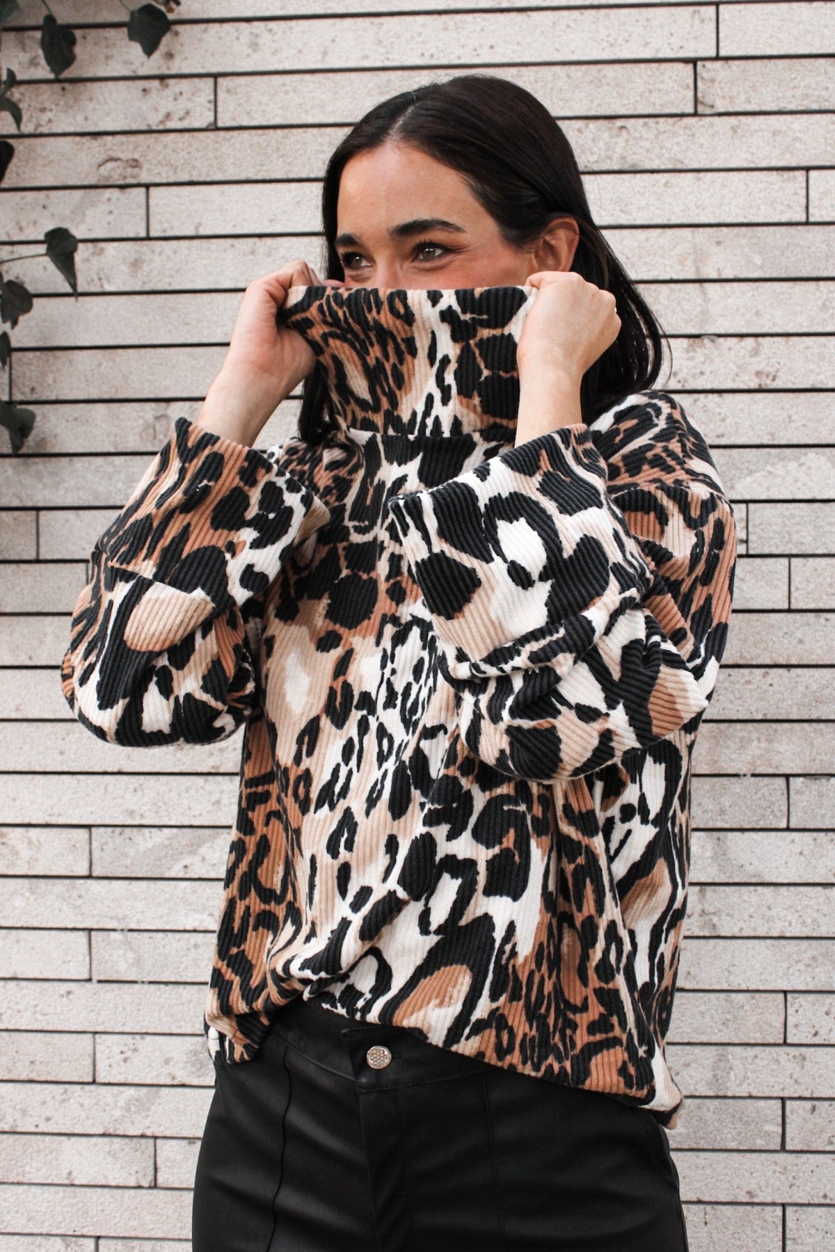 Sweater Wild Leopard