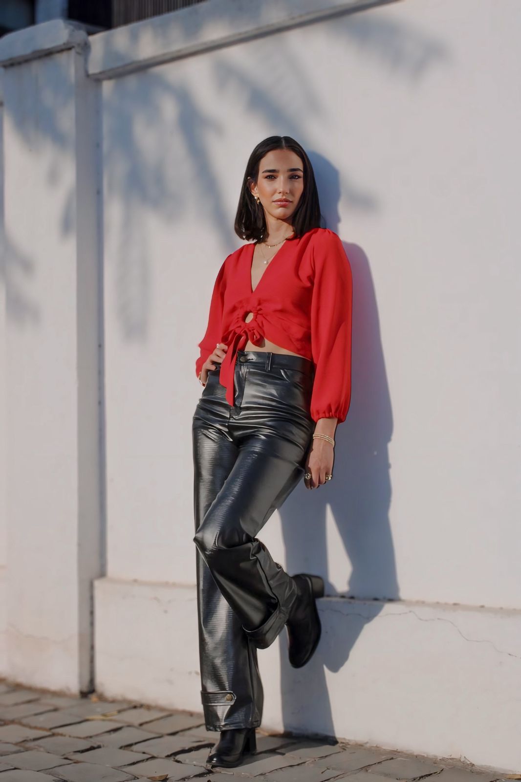 Blusa Cami Roja